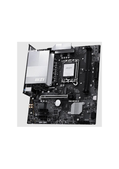 Msı Pro H810m-b Ddr5 6400mhz 1xhdmı 1xdp 1xm.2 Matx 1851p Intel Ultra Processors Serıes 2 -209274