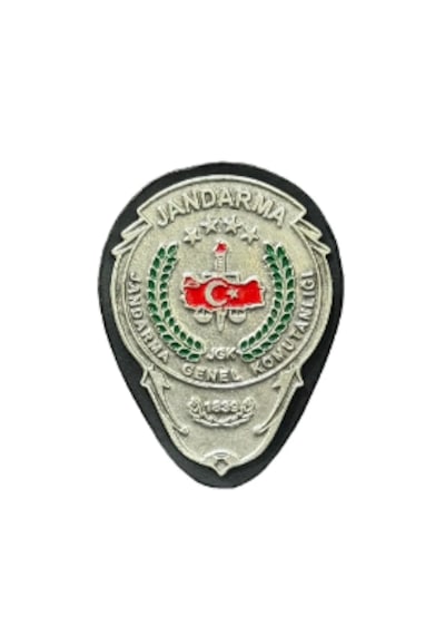 Jandarma Demir Kemer Rozeti Gümüş