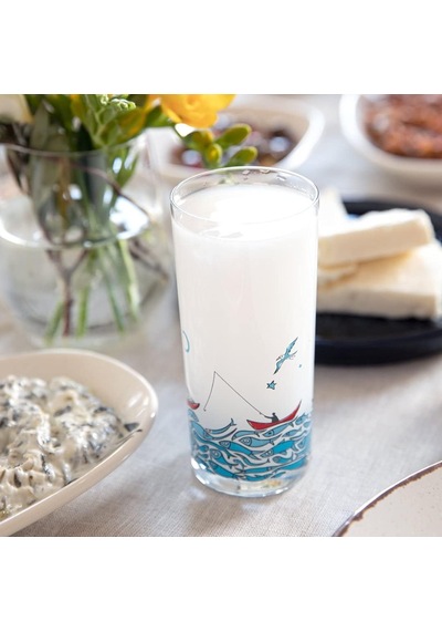 Anason İşleri Balık Masalı, Rakı Kadehi 2'li Set Genel