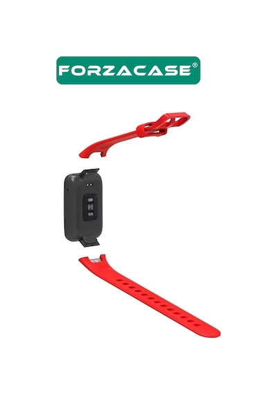 Forzacase Xiaomi Smart Band 7 Pro İle Uyumlu Silikon Kordon Kayış - Fc1146