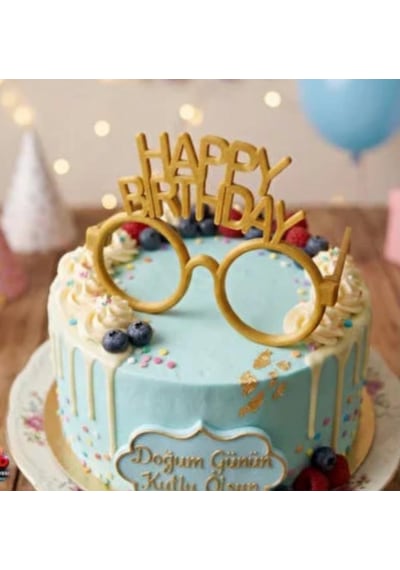 Doğum Günü Kızı Tacı Ve Doğum Günü Kutlu Olsun Gözlük +3