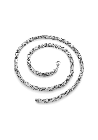 Silver Renk Kalınlık 5 Mm 317L Çelik Kral Zincir (500208553)