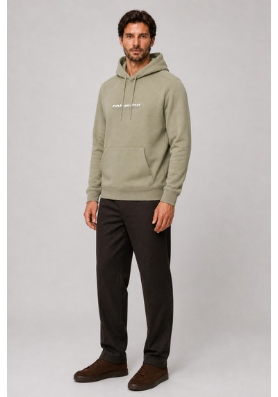 Redline Consume Erkek Regular Fit Kapüşonlu Sweatshirt Çağla Yeşil