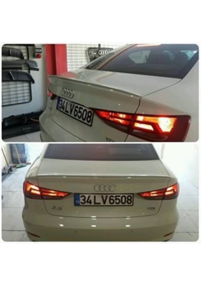 Audi A3 Sedan Bagaj Üstü Spoiler 2013+ S3 Model