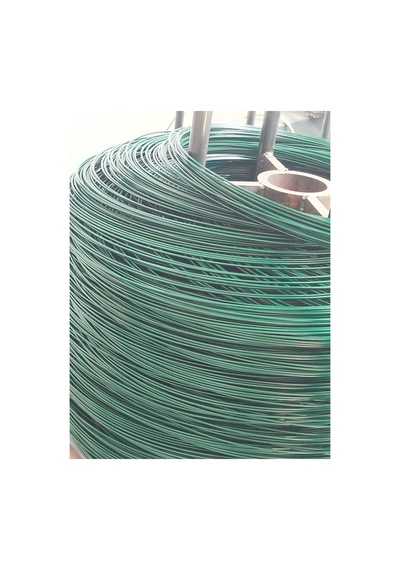 Pvc Kaplı Tel 2 Mm Çit Bağlantı Teli 1 Kg Yeşil - 769746595 Yeşil