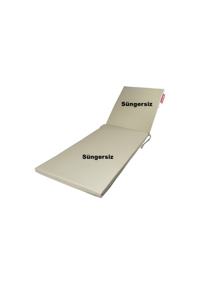 2 Ad Tuzla Adası Süngersiz Şezlong Minderi Kılıfı 180-55-5 Cm Fer