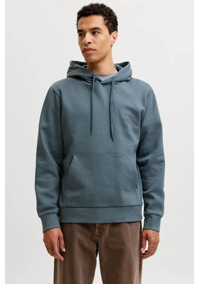 Jack & Jones Jjecorp Logo Erkek Sweatshirt Petrol Mavi