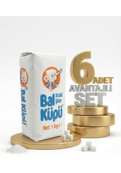 Balküpü Toz Şeker 6x1 Kg Diğer