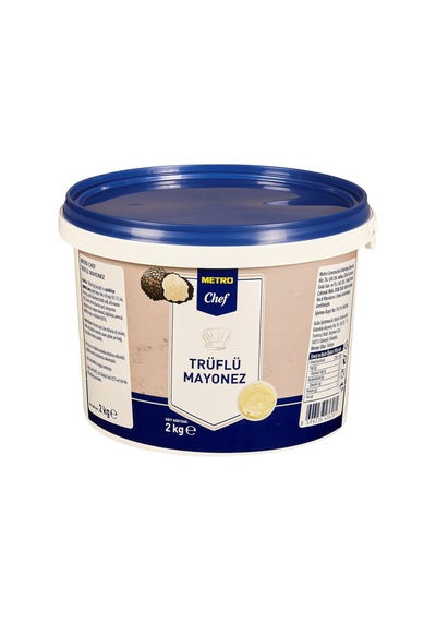 Trüflü Mayonez 2 Kg - Gurme Lezzet - 3 Adet Tarı