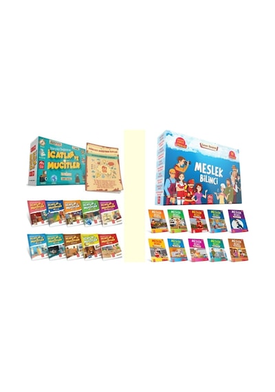 Icatlar Mucitler + Meslek Bilinci Hikaye Seti 3.sınıf Seviyesi
