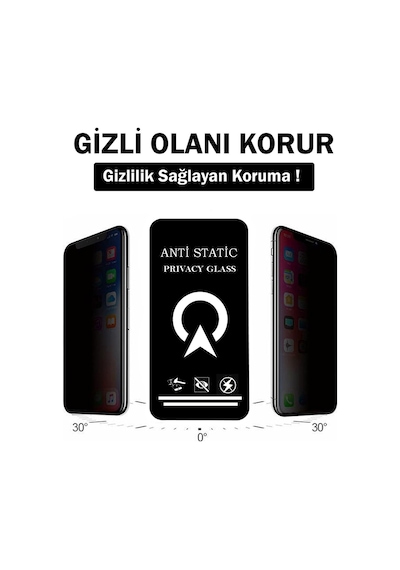 Xiaomi Redmi Note 8 Tam Kaplayan Anti Statik Görünmez Safir Ekran Koruyucu Hayalet Cam