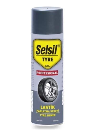 Selsil Lastik Parlatıcı Sprey 500  ML