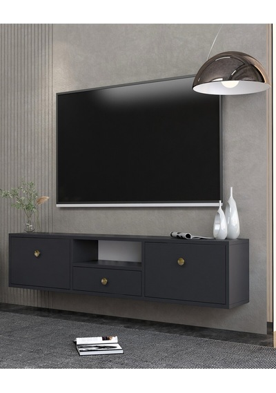 Orionct Tv Sehpası Beyaz-gümüş Beyaz-gümüş