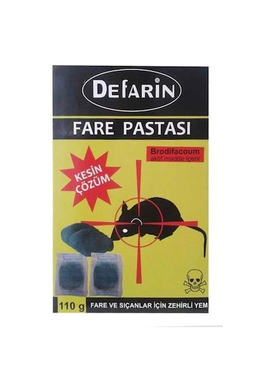 Defarin Pasta Fare Zehiri 110 G