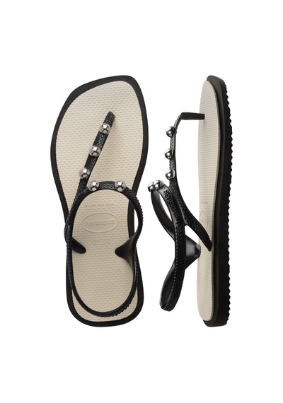 Havaianas Flash Fusion Bej Sandalet 35-36 Siyah