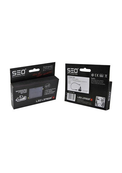 Şarj Edilebilir 880 Mah Seo Pil Siyah - Beyaz
