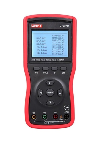Unit Ut267b Akıllı Tip Üç Fazlı Dijital Voltampermetre
