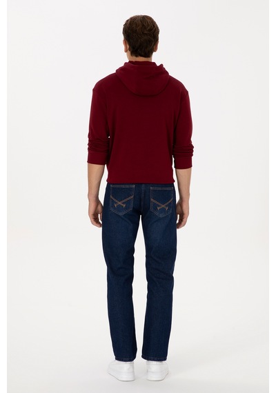 U.S. Polo Assn. Erkek Koyu Mavi Straight Fit Jean Pantolon 50316572-DN0023