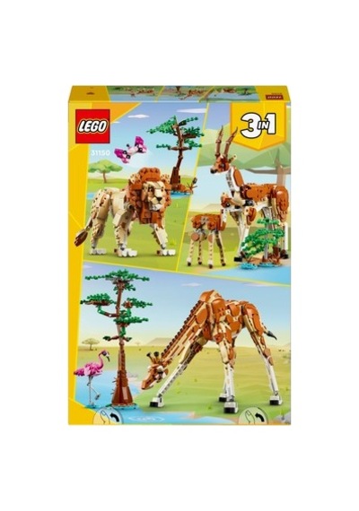 Vahşi Safari Hayvanları - 9 Yaş Ve Üzeri Yaratıcı Oyun Seti