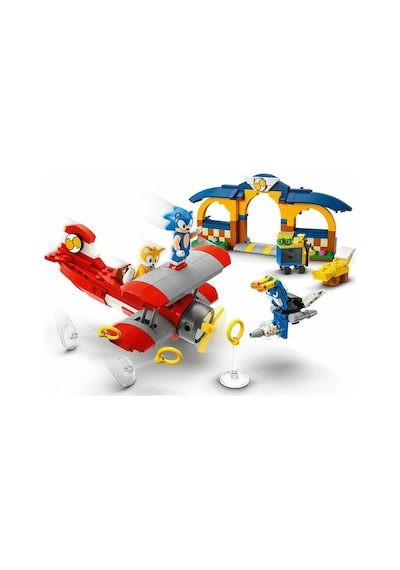 LEGO 76991 Sonic The Hedgehog Tailsin Atölyesi Ve Tornado Uçağı 376 Parça