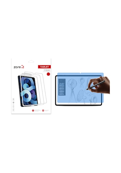 Khayra Honor Pad 9 Kağıt Hisli Mat Uyumlu Khyr Paper-like Ekran Koruyucu-