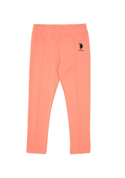 U.s. Polo Assn. Kız Çocuk Somon Tayt 50296923-vr047 Somon