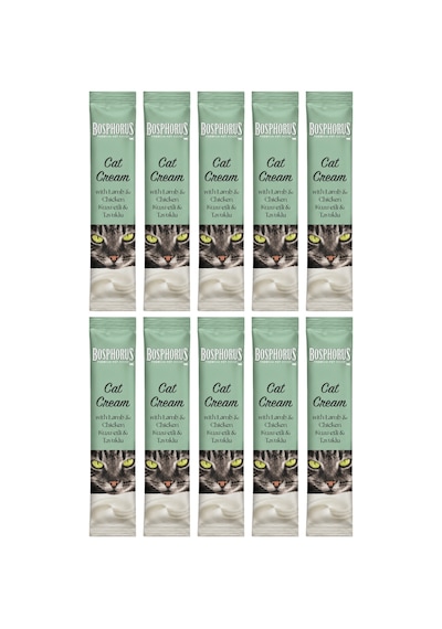 Kuzu Etli Ve Tavuklu Kedi Kreması 15 G X 10 Adet