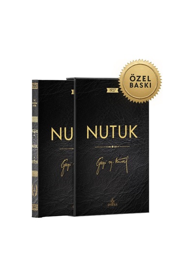 Nutuk Özel Deri Ciltli Ve Kutulu Çok Renkli