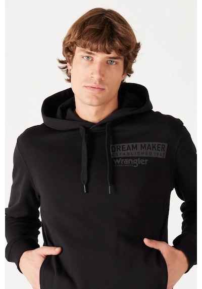 Wrangler Erkek Sweatshirt Siyah W232242 Regular 24kmc8000130 Mc80001 Siyah