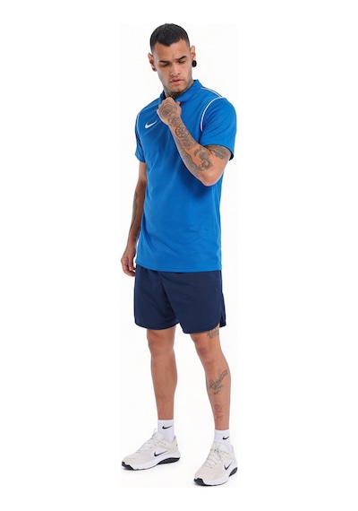 Nike Dry Park Erkek Polo Spor Tişört Mavi