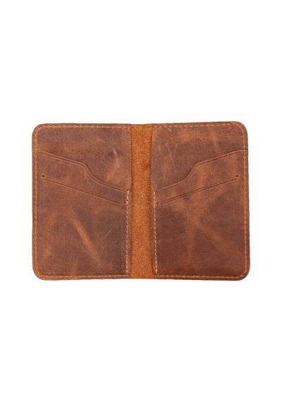 Bloominbag Heritage Core Mocassin Brown Deri Erkek Cüzdanı Taba