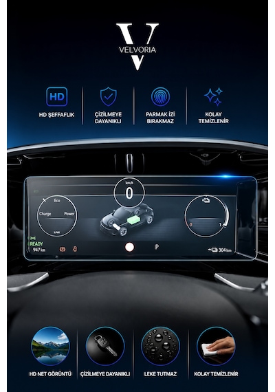 Opel Grandland Gösterge Esnek Nano Glass Ekran Koruyucu 2021 2023