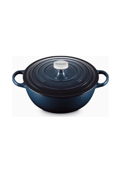 Le Creuset La Marmite Fransız Lüksü Döküm Tencere Lacivert 26 Cm