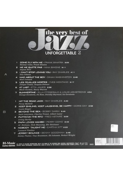 The Very Best Of Jazz Unforgettables 2