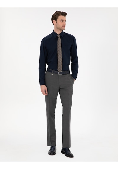 Pierre Cardin Erkek Lacivert Gömlek Basic 50307198-vr033 Lacivert