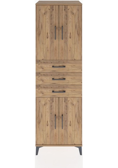 Hyperion Dolap 3 Raflı 3 Çekmeceli 4 Kapaklı 60x44x195 Çam-çam Çam Hyperion Dolap 3 Raflı 3 Çekmeceli 4 Kapaklı 60x44x195 Çam-çam Çam