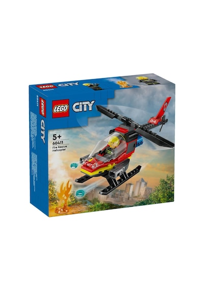 Lego City 60411 Fire Rescue Helicopter