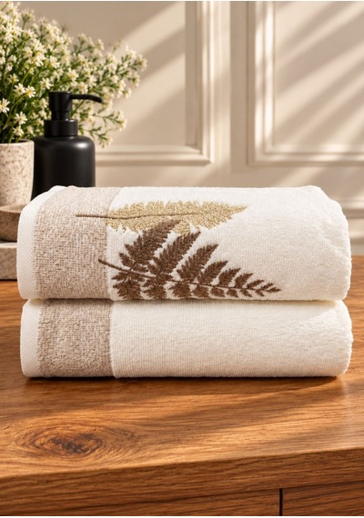 Özdilek Cotton Bliss El Ve Yüz Havlusu 50x90 Cm Krem - Bej