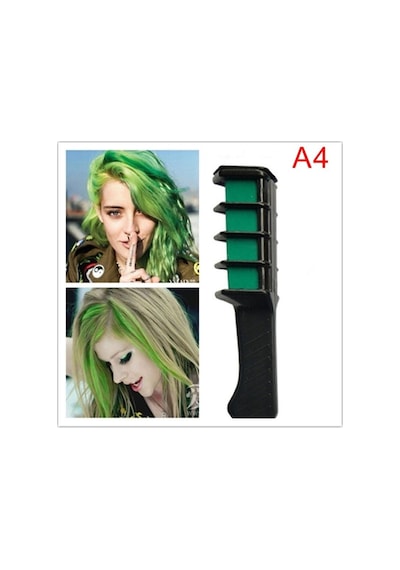 Rengarenk Saç Boyama Tebeşiri - Mini Taraklı Konsept Saç Boyama Seti Hair Chalk