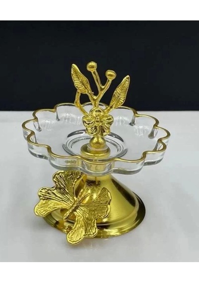 Paşabahçe 54531 Gold Papatya Ayaklı Lokumluk
