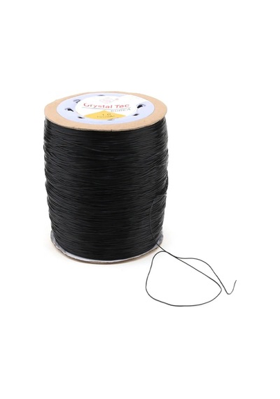 Esnek Misina İp 1 Mm 500 Metre Siyah