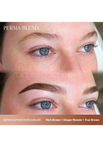 Perma Blend True Brown Kalıcı Makyaj Kaş Pigmenti 15ml Diğer