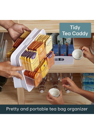1 Çay Standı, Çay Poşeti Düzenleyici, Şeffaf, Çıkarılabilir Kaplar, Dolap Veya Yemek Odası, Plastik, Renksiz çok renkli 1 Çay Standı, Çay Poşeti Düzenleyici, Şeffaf, Çıkarılabilir Kaplar, Dolap Veya Yemek Odası, Plastik, Renksiz çok renkli