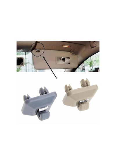 Audi A1- A3 - A4 - A5 - Q3 - Q5 Güneslik Klipsi Bej 504600657