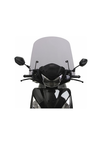 GP Kompozit Honda Activa 2023-2024 Uyumlu Kısa Ön Cam Şeffaf 44 cm