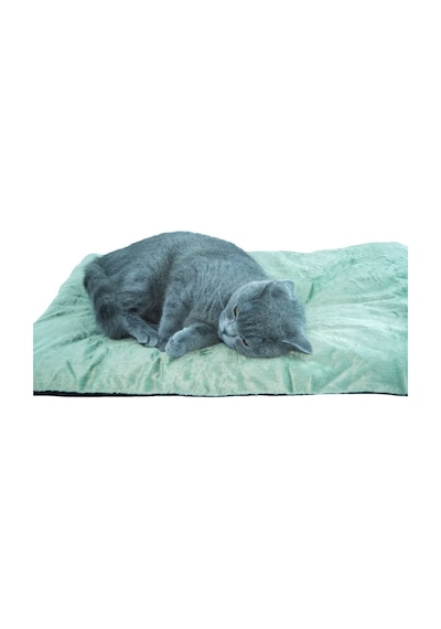 Patiderm Peluş Yer Minderi XLarge Boy Kedi Köpek Yatağı 80 x 55 CM Çok Renkli