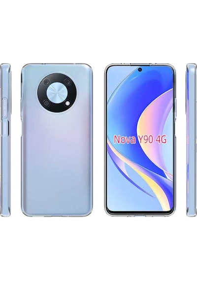 Huawei Nova Y90 Kilif Seffaf Ince Ve Esnek Süper Silikon Kilif 559254300