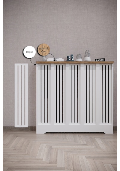Dekoratif Petek Dolabı Kalorifer Peteği Kapatma Ünitesi Modern Tasarım İç Ölçü 96 Cm Dış Ölçü 100 Cm Petek 96 Beyaz Üstü Çam D2 Dekoratif Petek Dolabı Kalorifer Peteği Kapatma Ünitesi Modern Tasarım İç Ölçü 96 Cm Dış Ölçü 100 Cm Petek 96 Beyaz Üstü Çam D2