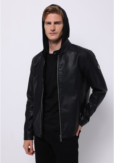 Colin's Colins Slim Fit Erkek Siyah Mont Pu Cl1076212 Q1.v1 Blk Siyah Colin's Colins Slim Fit Erkek Siyah Mont Pu Cl1076212 Q1.v1 Blk Siyah