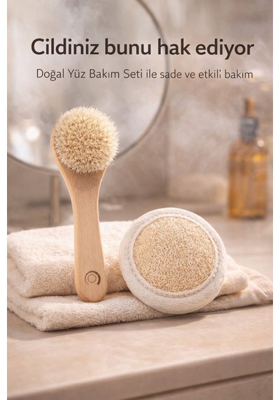 Doğal Yüz Bakım Ve Arındırıcı Aydınlatıcı Seti 2 Parça Rutin